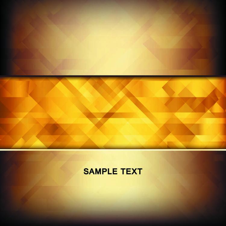 free vector Brilliant gold background 01 vector